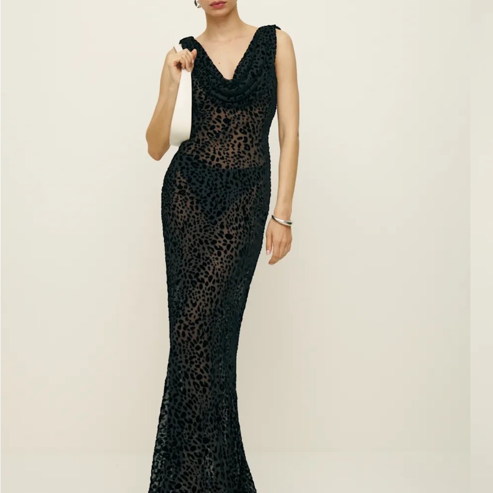 Reformation leopard cavallo dress- new with tags